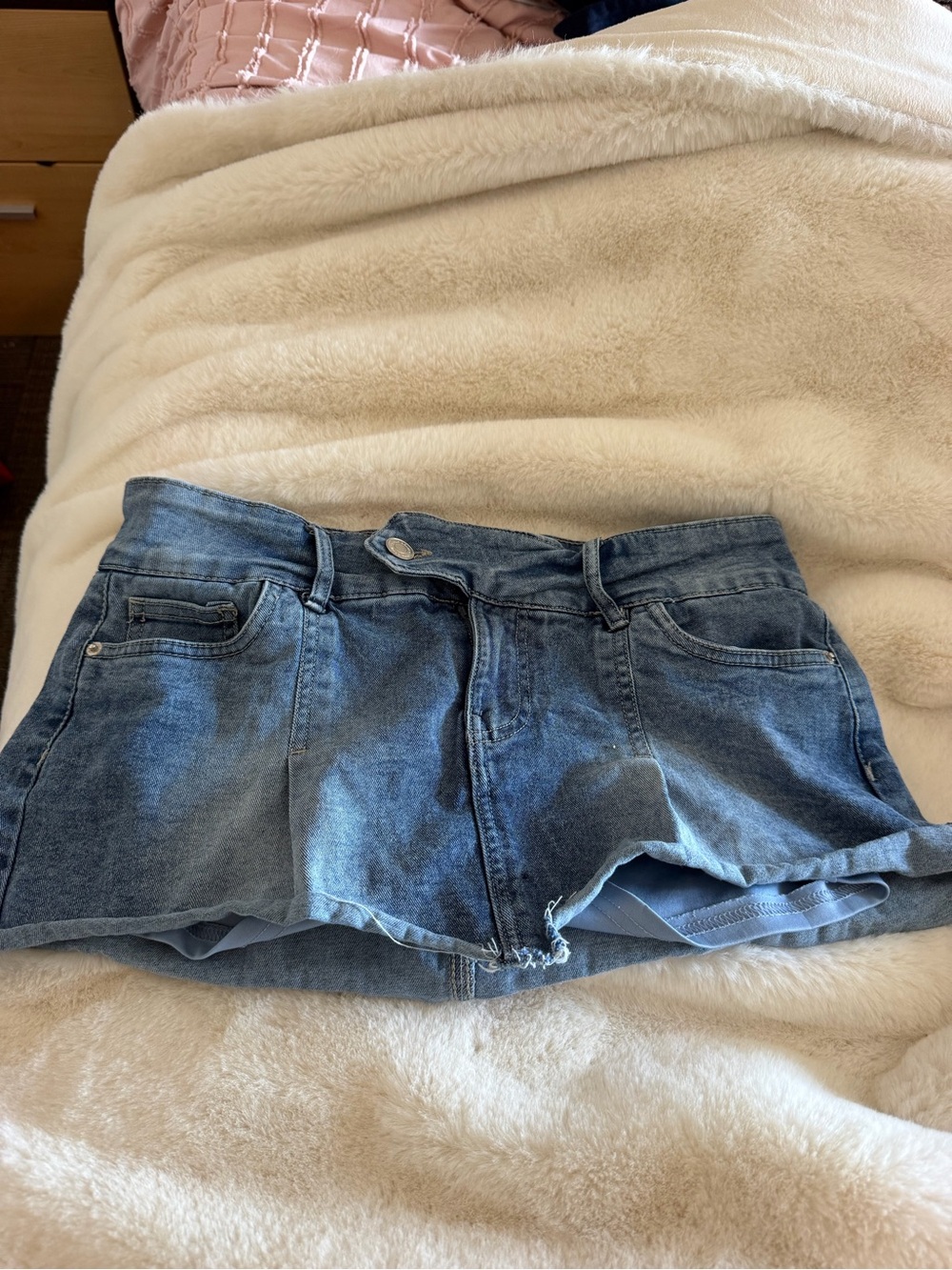Womens Jean Skirt with shorts